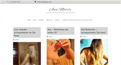 Desktop Screenshot of anamodels.com